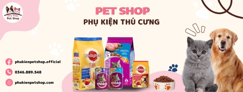 banner phụ kiện pet shop