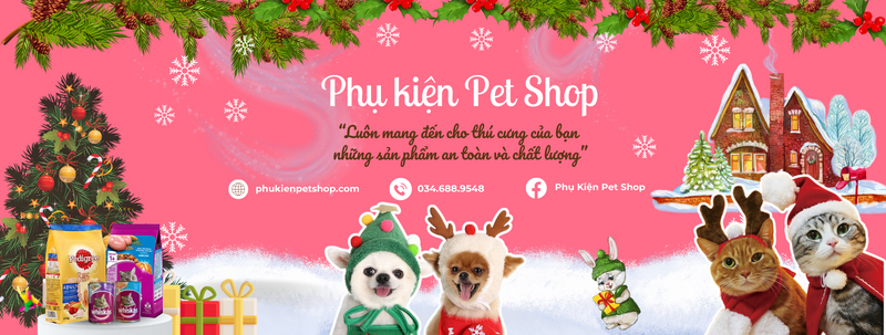 banner phụ kiện nhà pet shop